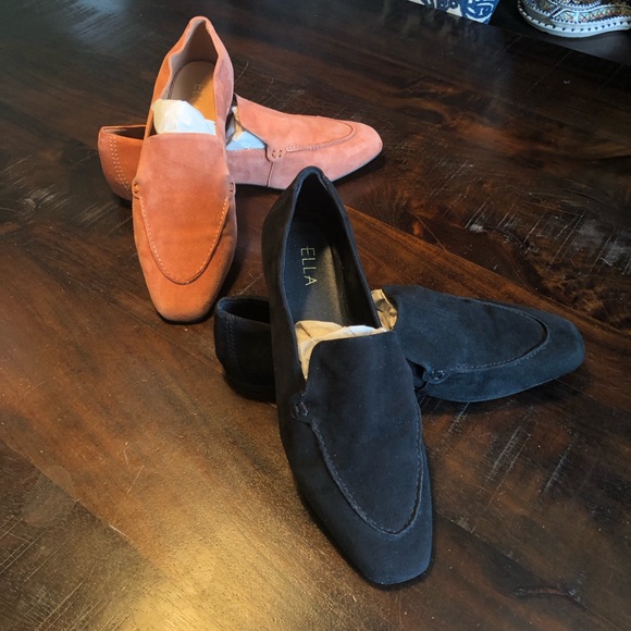 Gorgeous Ella Genuine Suede & Leather Loafers - Picture 14 of 16